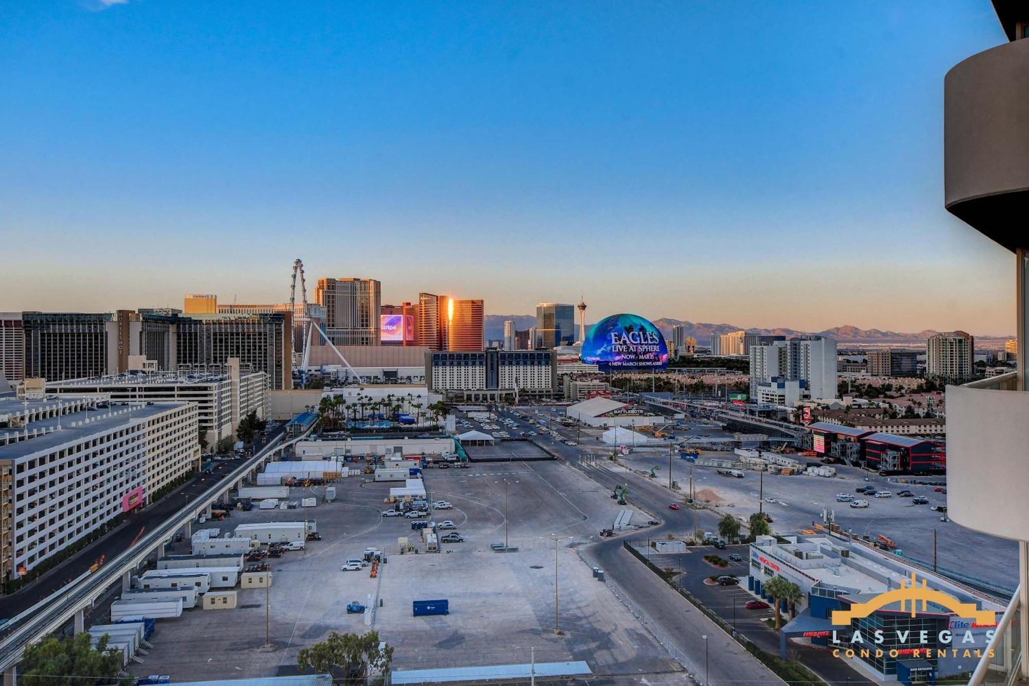 Mgm Signature-17-801 1Br2Ba F1 Strip View Balcony Villa Las Vegas Exterior foto