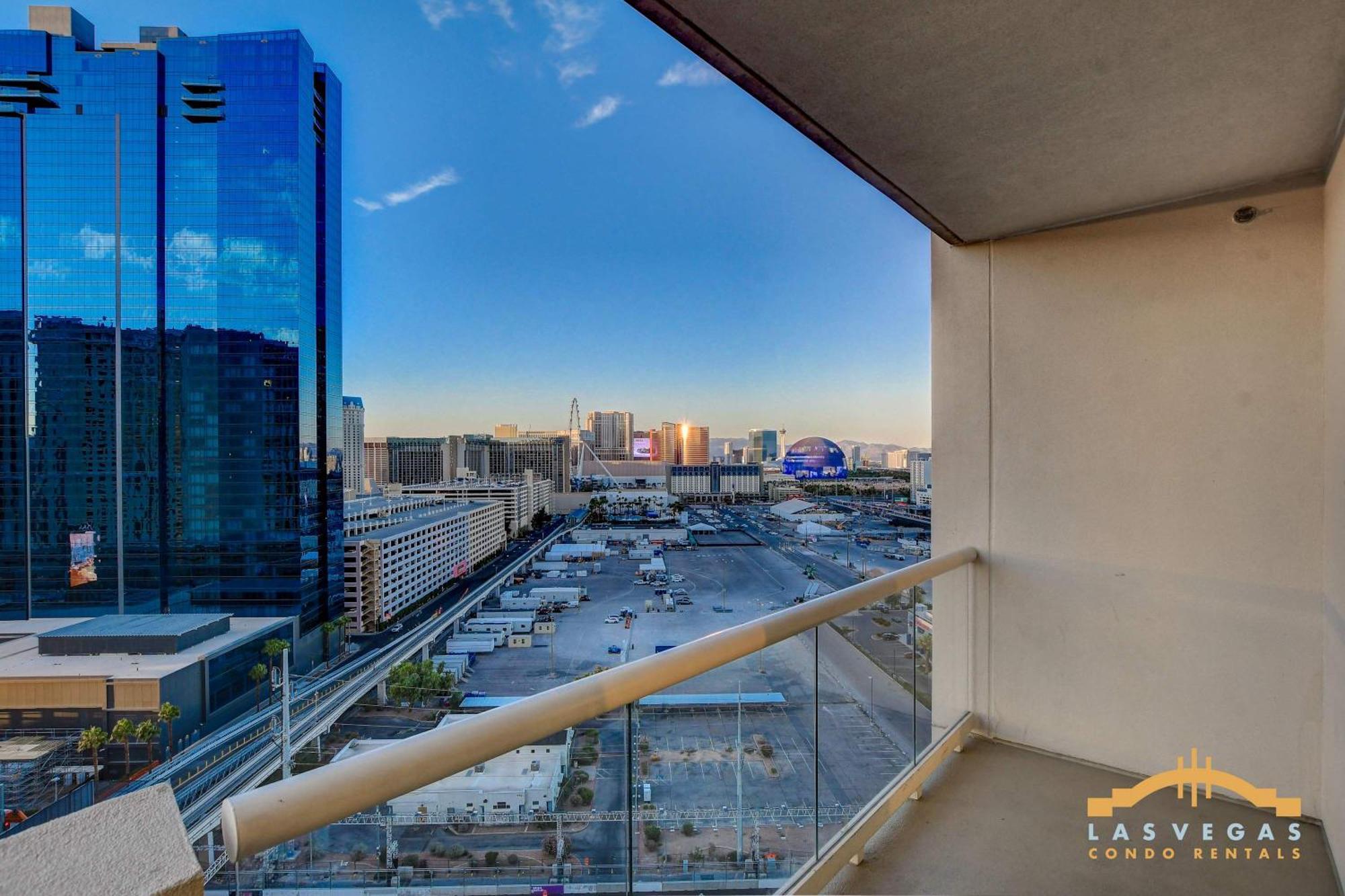 Mgm Signature-17-801 1Br2Ba F1 Strip View Balcony Villa Las Vegas Exterior foto