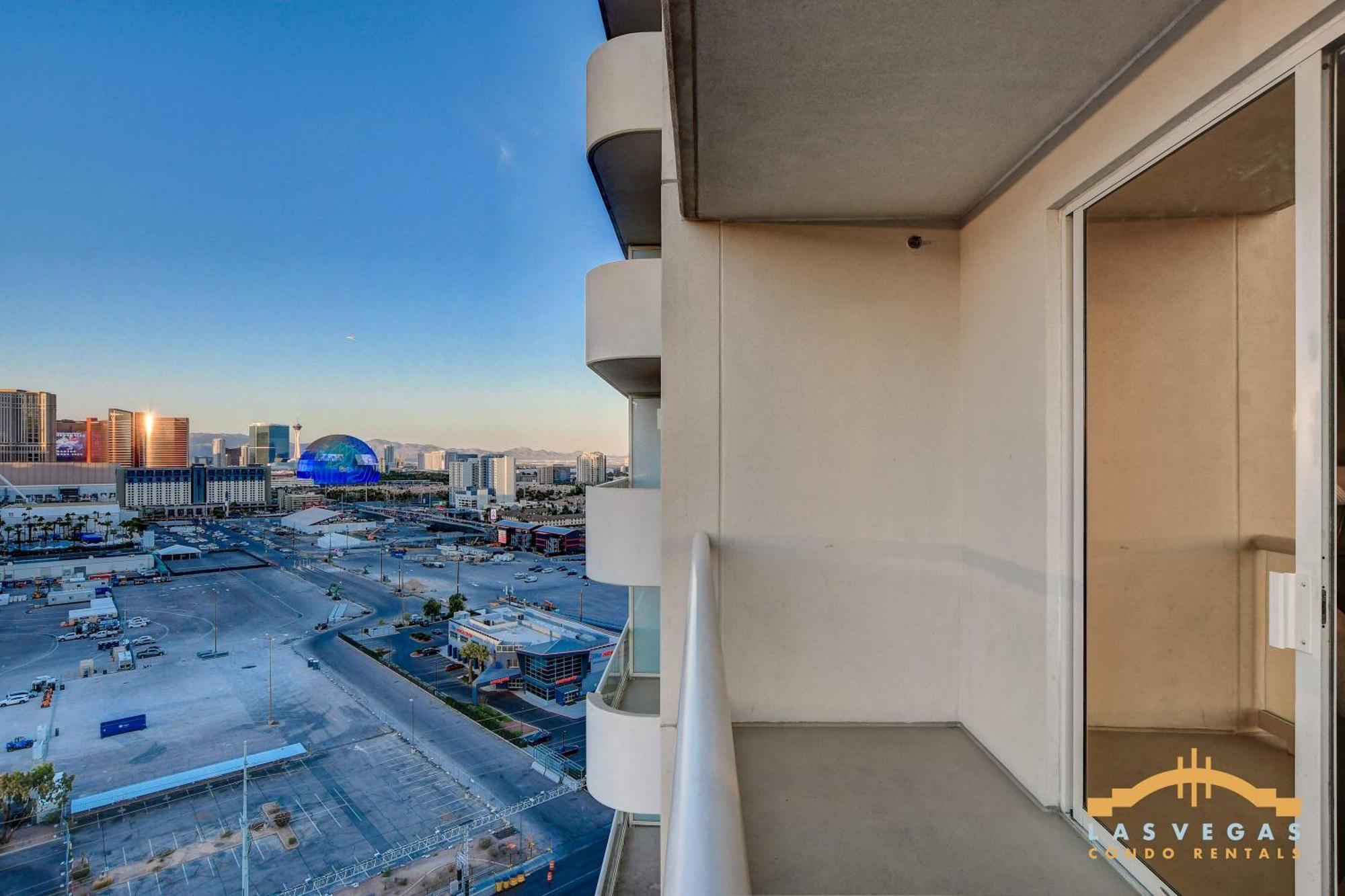 Mgm Signature-17-801 1Br2Ba F1 Strip View Balcony Villa Las Vegas Exterior foto